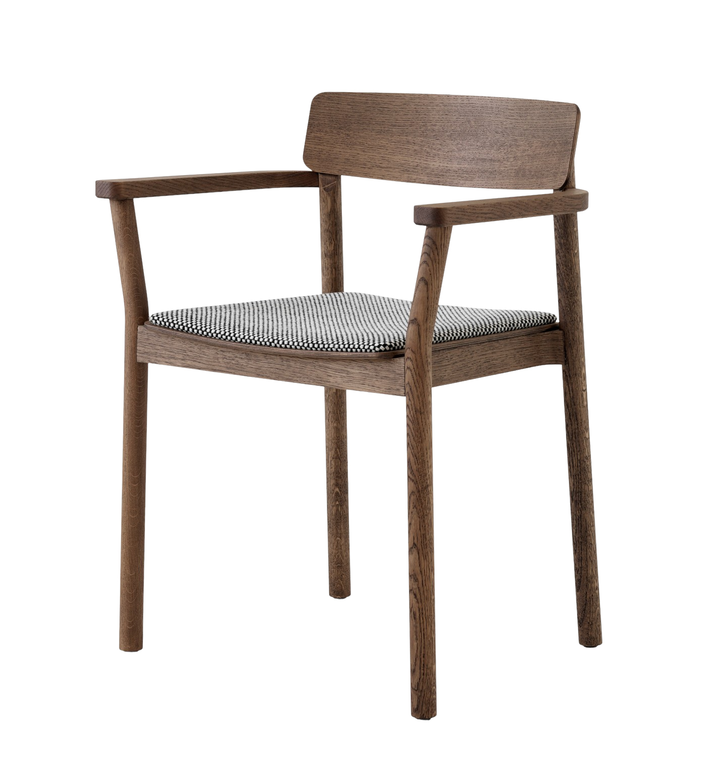 &Tradition Betty TK11 Armlehnstuhl, Eiche geräuchert, Sisu 165, dänisches Design – elegant am Ess- oder Wohnbereich