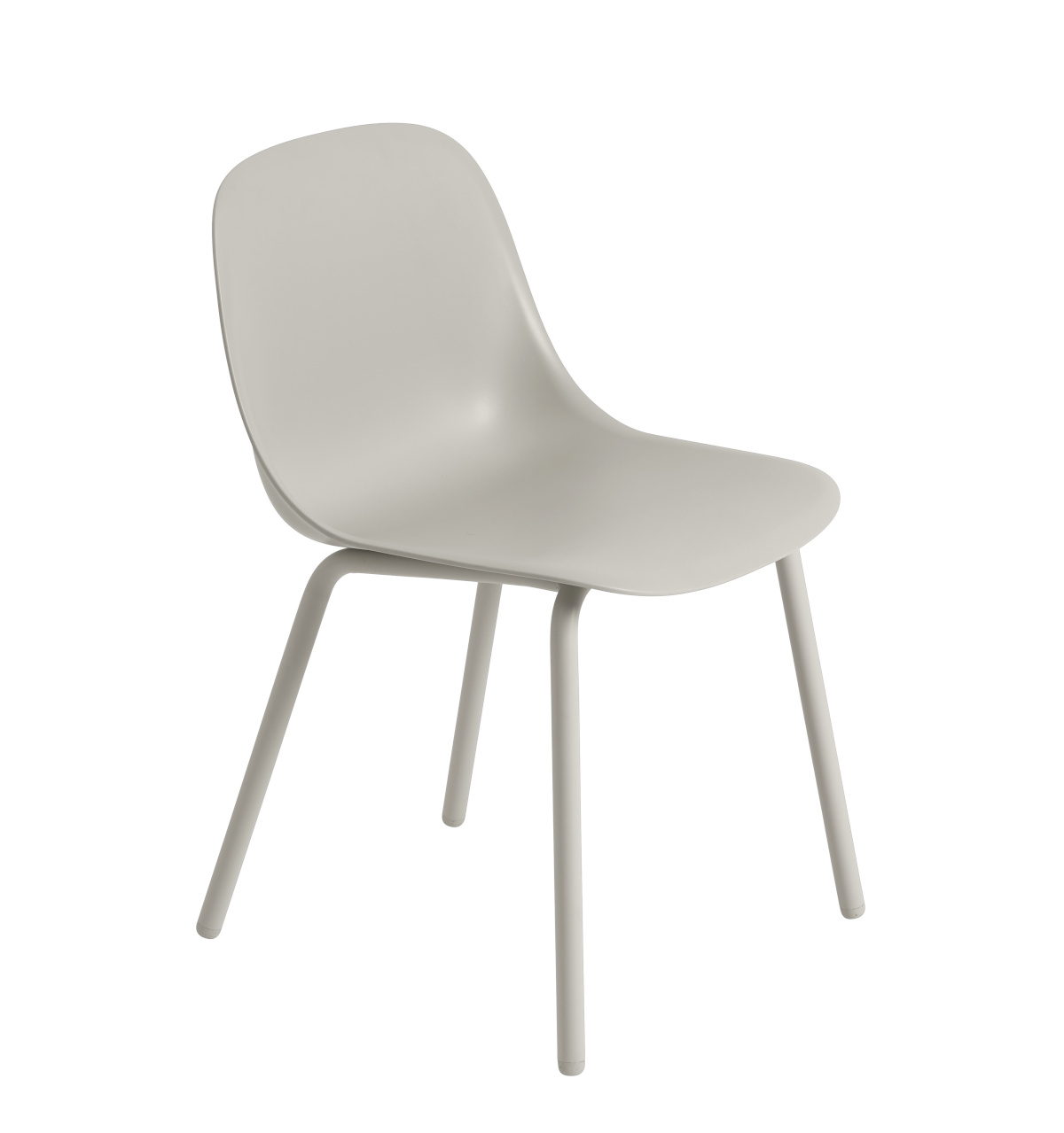 Fiber Outdoor Stuhl, grau