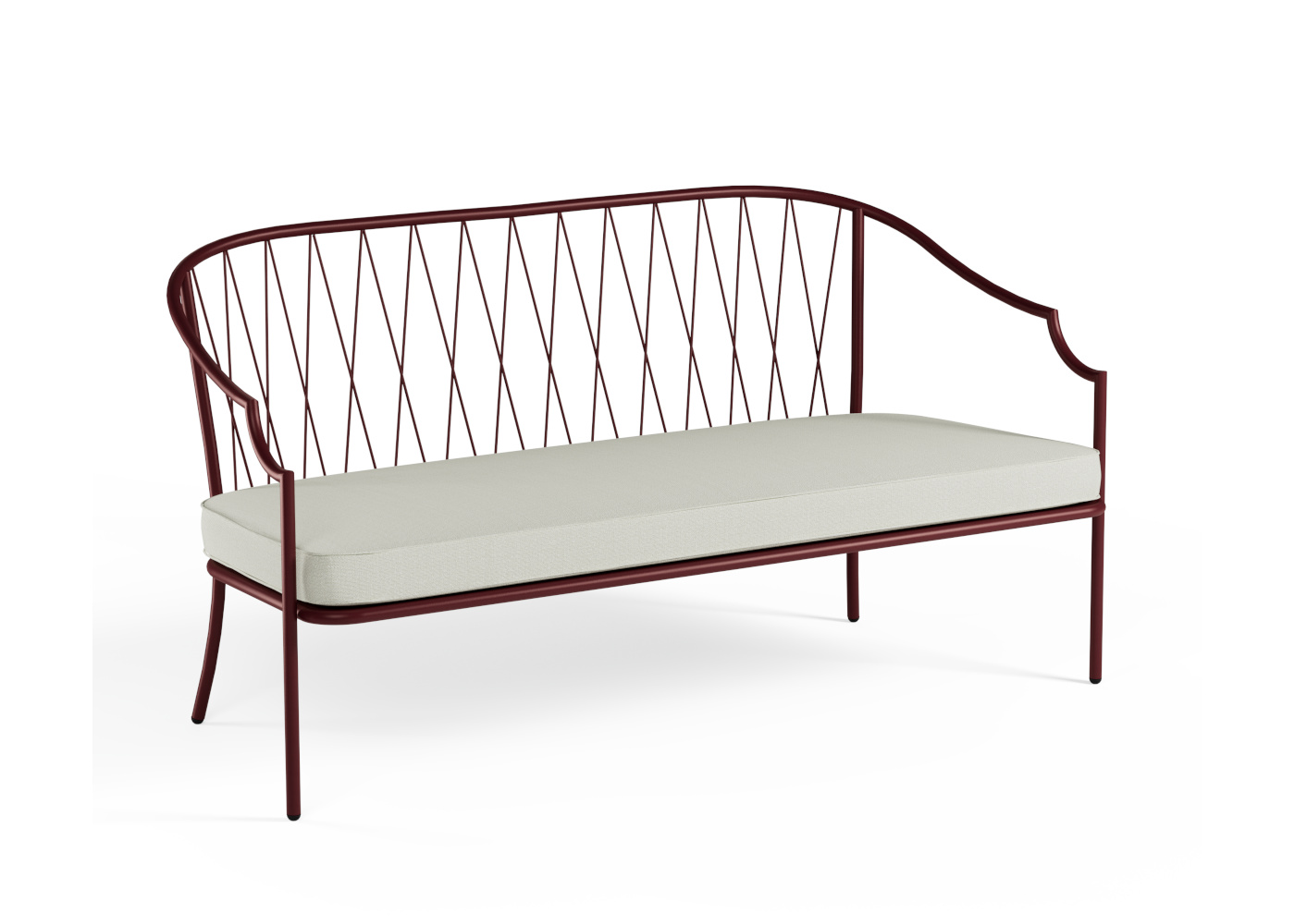 Como Gartensofa, intensives rot Como Gartensofa, intensives rot
