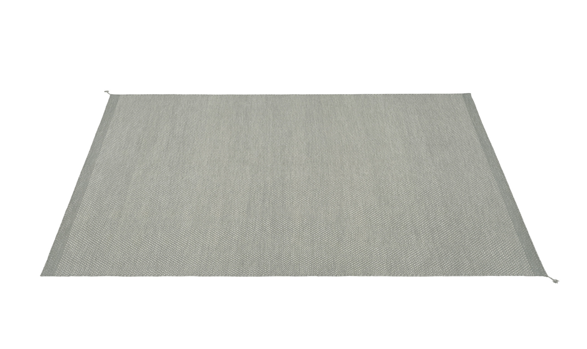 Ply Teppich, 270 x 360 cm, schwarz / weiß
