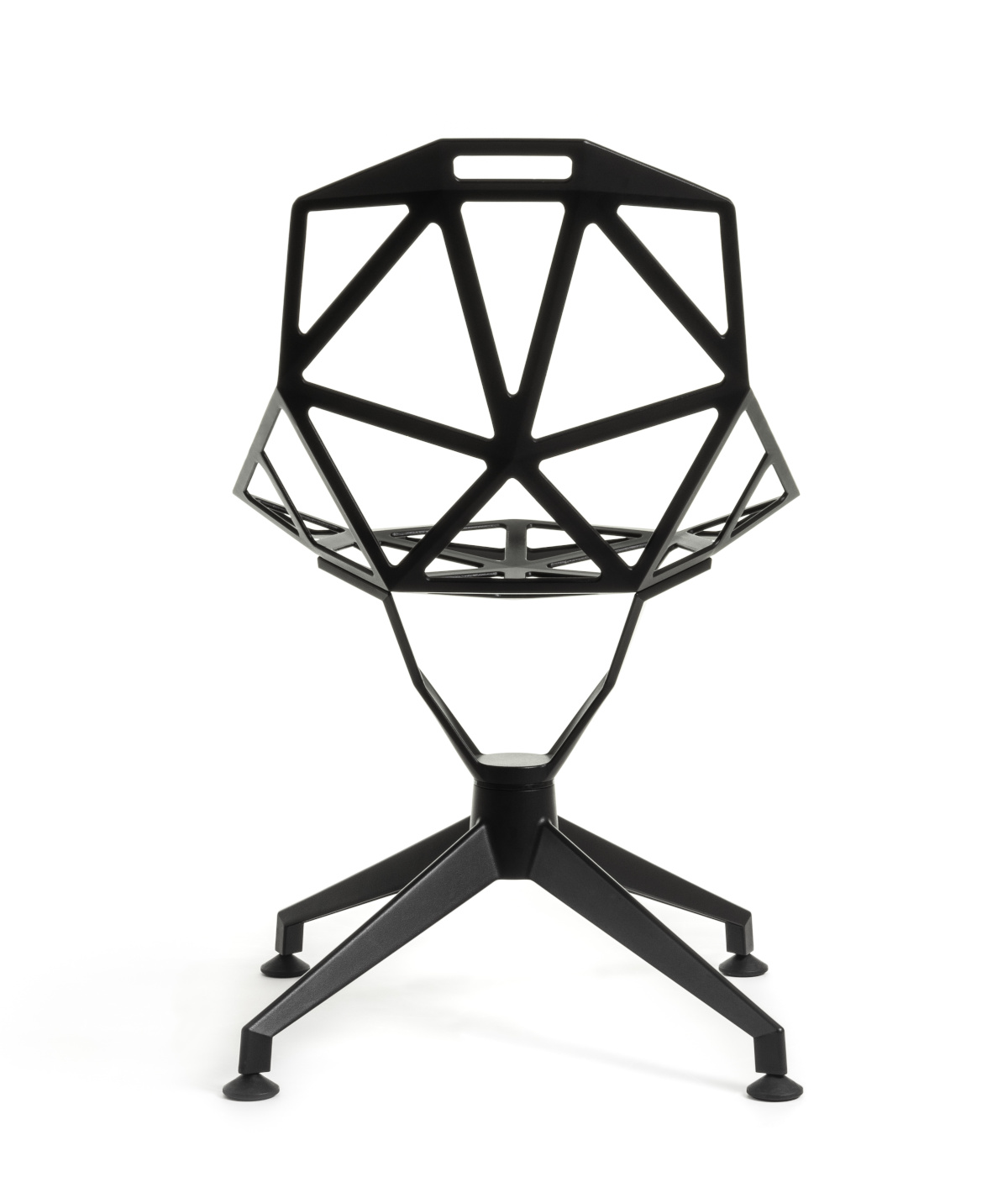 Chair One 4Star, drehbar, graugrün