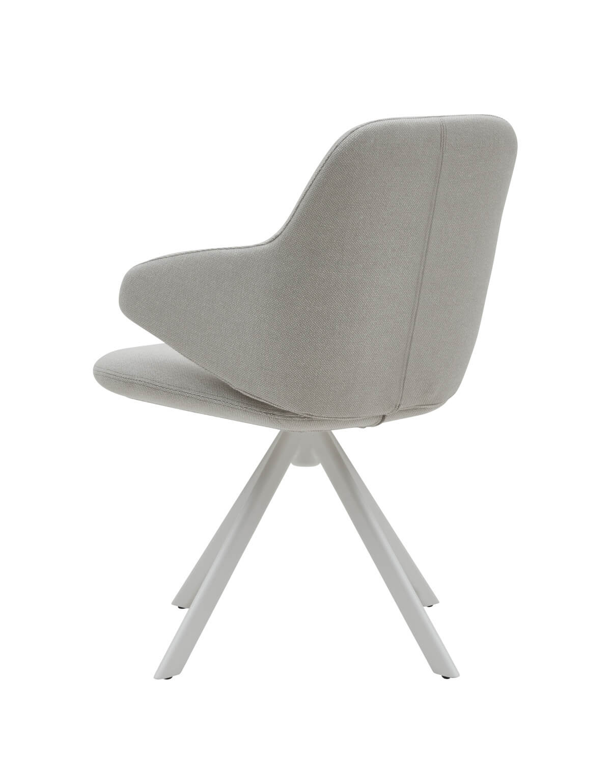 Nuuk Drehsessel von Softline, bequemer Polstersessel mit Drehmechanismus und zeitlosem skandinavischem Design