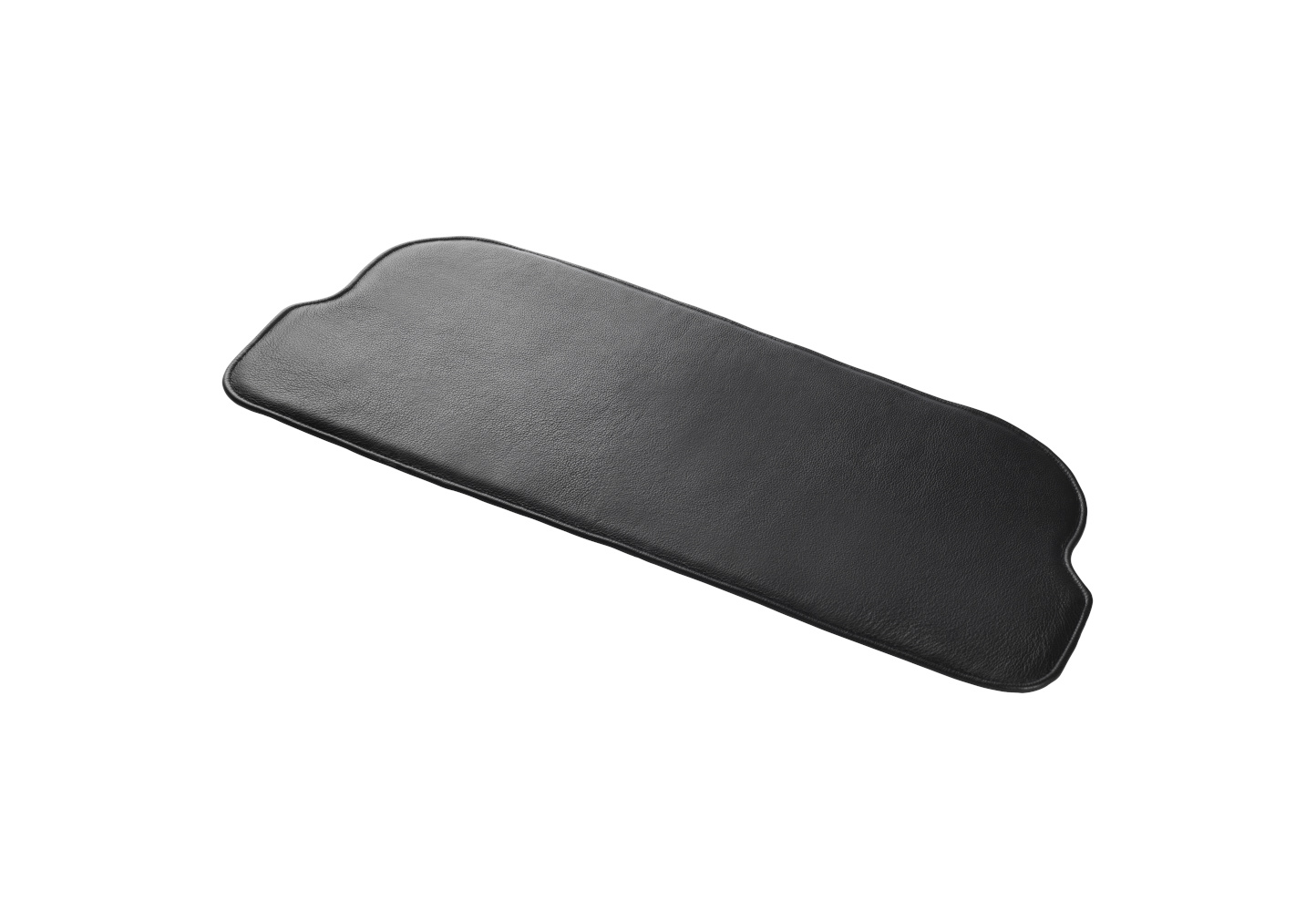 FDB Møbler R5 Nøje Sitzkissen, leder schwarz, ergonomisch, langlebig, nachhaltig, funktional, nordisches Design