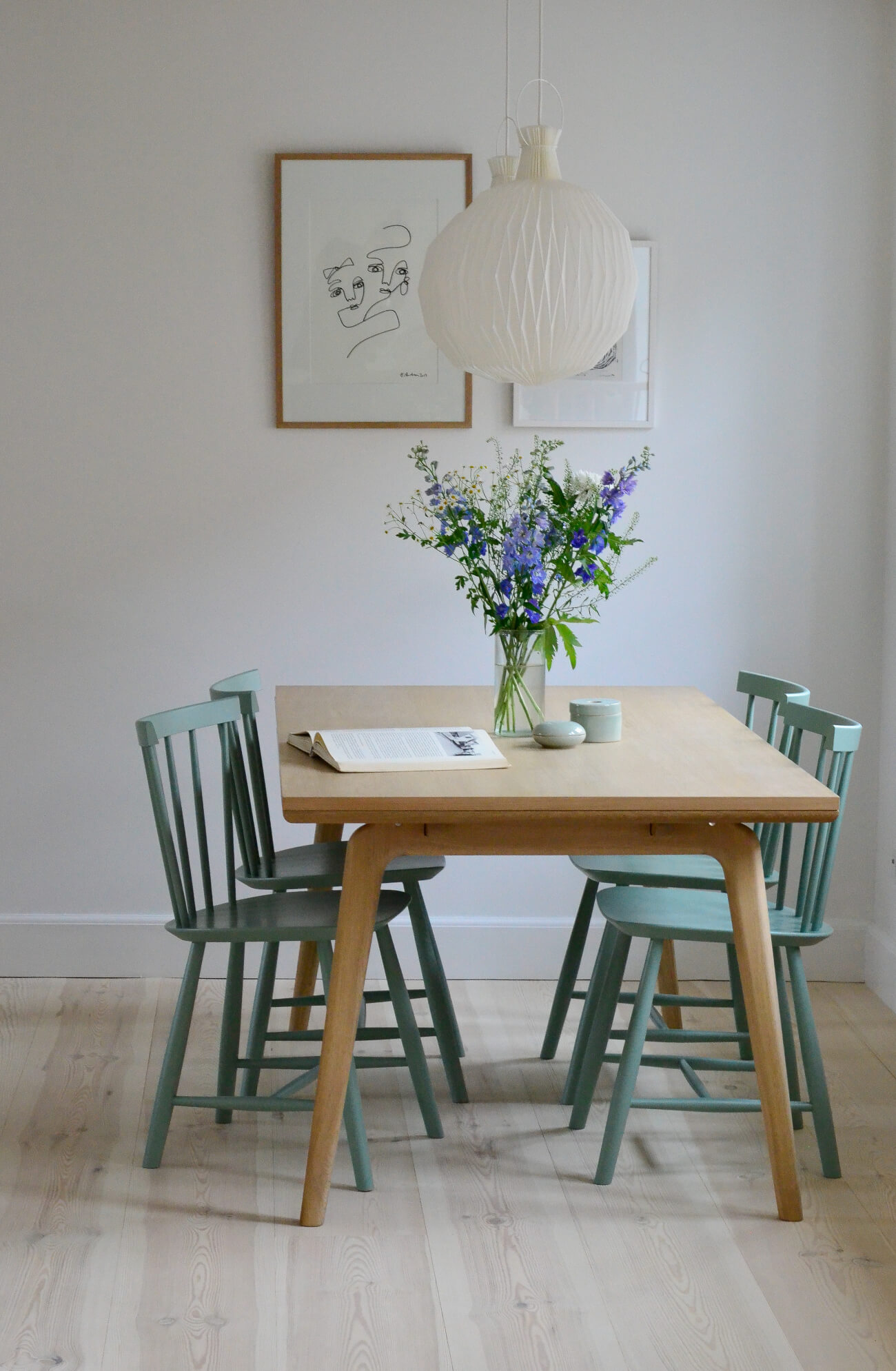 FDB Møbler C65 Astrup Ausziehtisch im Esszimmer, aus massivem Holz, funktional, elegant und zeitlos skandinavisch