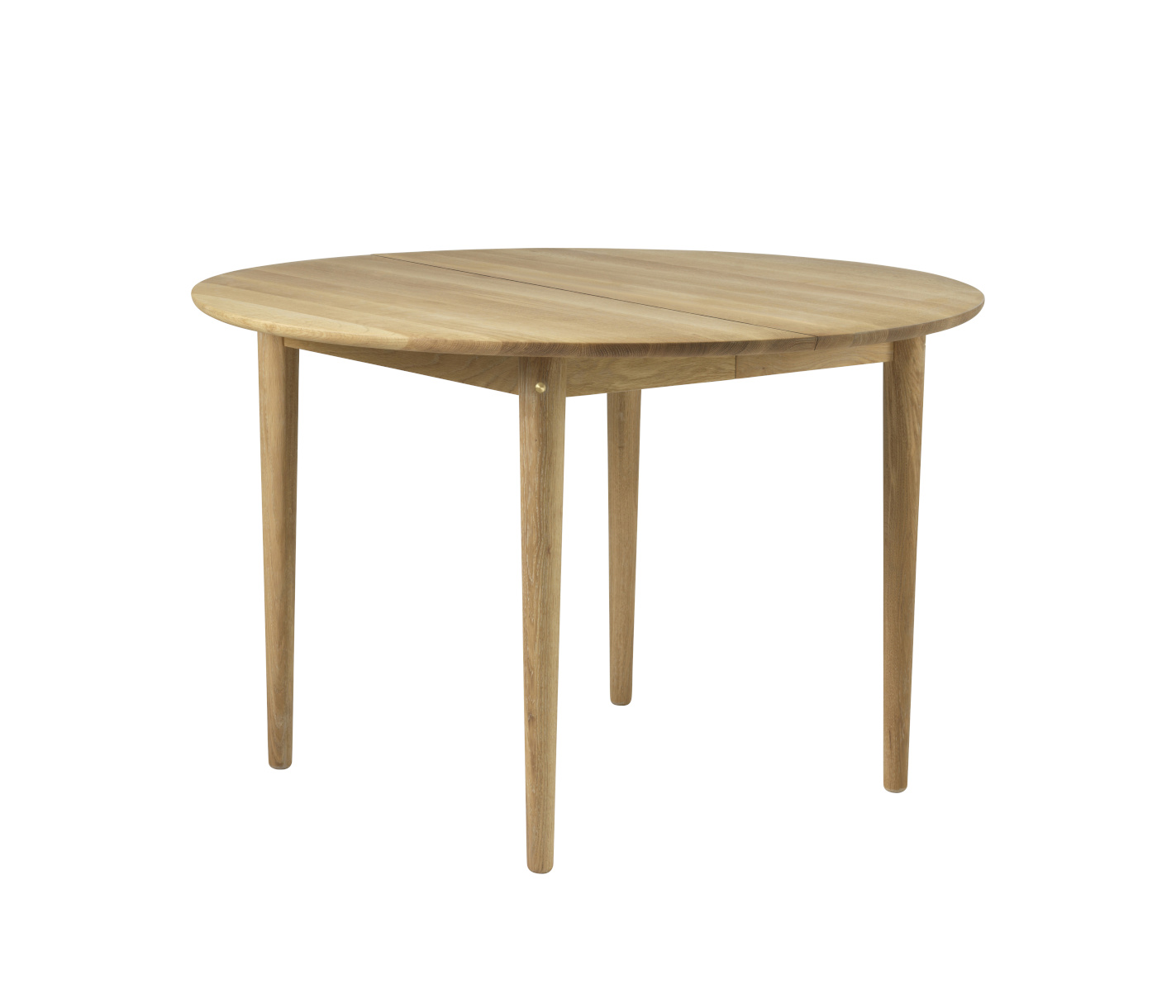 FDB Møbler C62E Bjørk Ausziehtisch, eiche geölt, nordisches Design, langlebig, nachhaltig, funktional