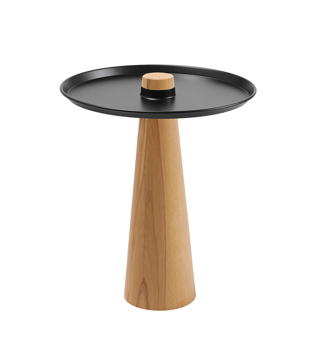 Wagner W-Move Table mit schwarzem Gestell und geölter Eiche, moderner vielseitiger Tisch für Wohn- und Arbeitsbereiche