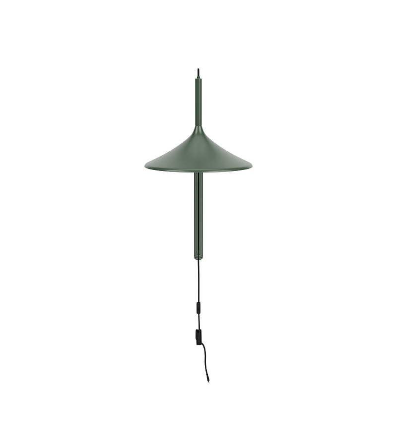 FDB Møbler U18 Hasle Wandlampe, olivgrün, ergonomisch, nachhaltig, stilvoll