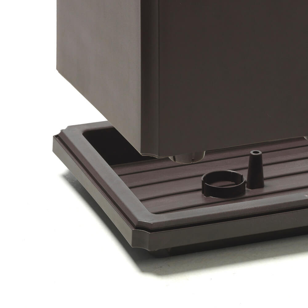 Nardi Sipario Vaso Blumenkübel im Garten oder auf der Terrasse, langlebig, wetterfest und stilvolles Design aus Italien