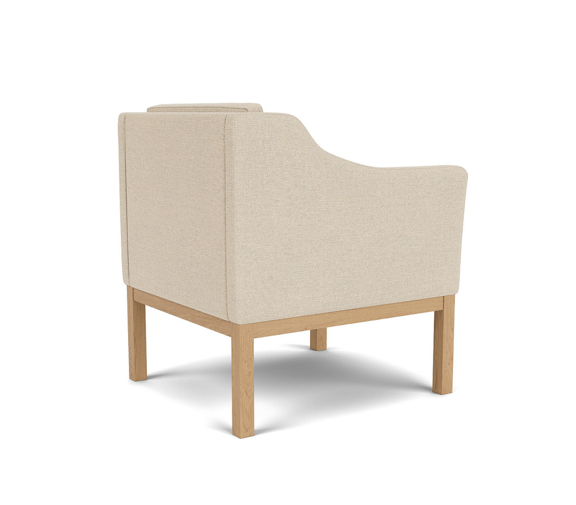 FDB Møbler L46 Sessel, Mogens Koch, nordisch, FSC® Eiche, beige, nachhaltig, funktional