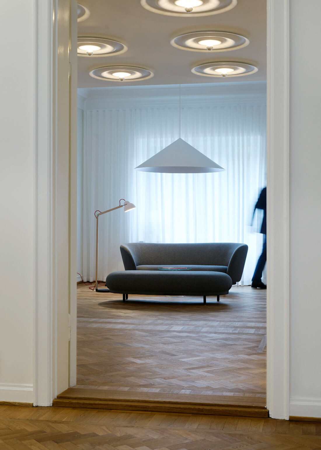 w171 Alma Wand-/Deckenleuchte, raw