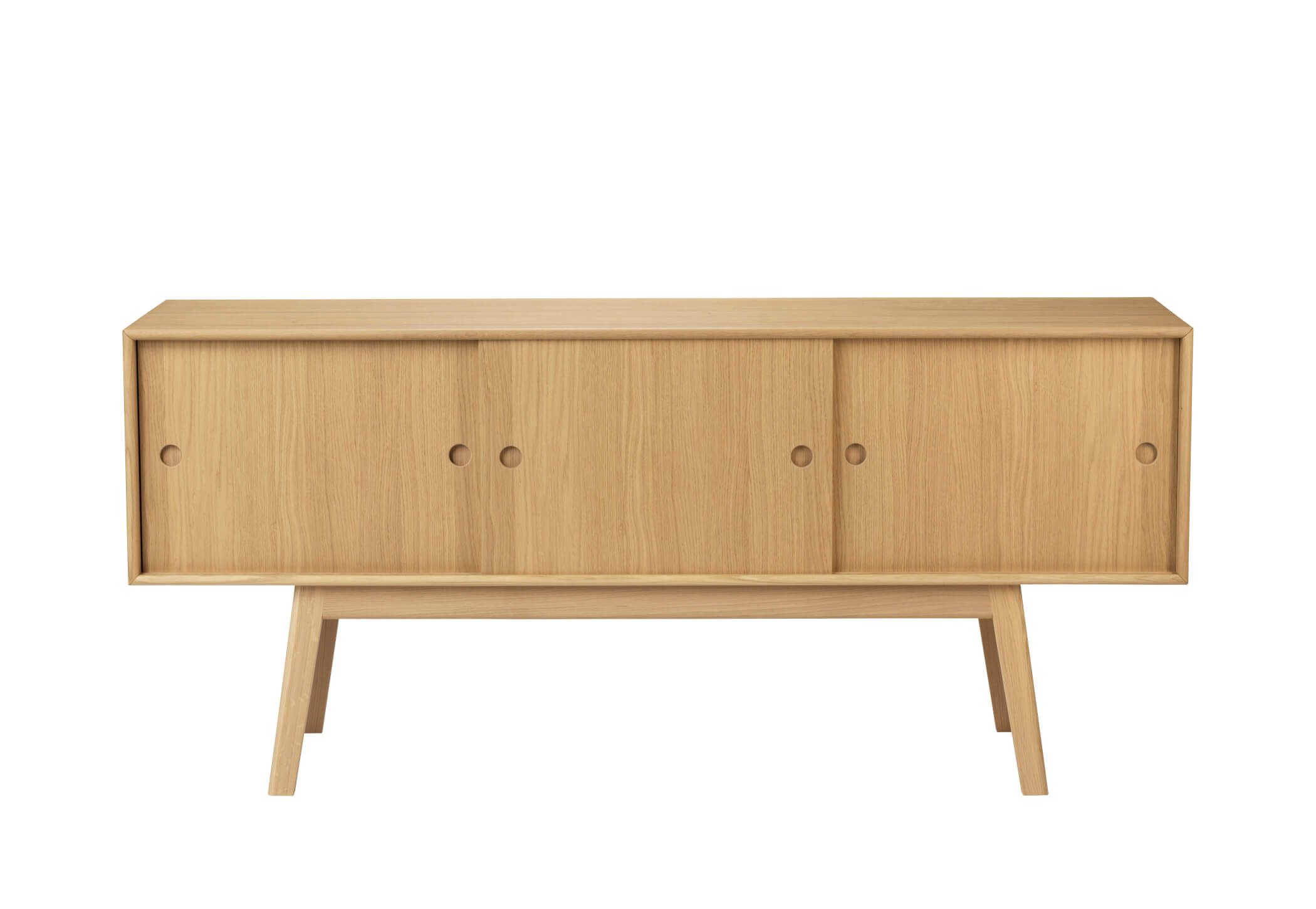 FDB Møbler A85 Butler Sideboard, eiche natur, nordisches Design, langlebig, funktional, hochwertig