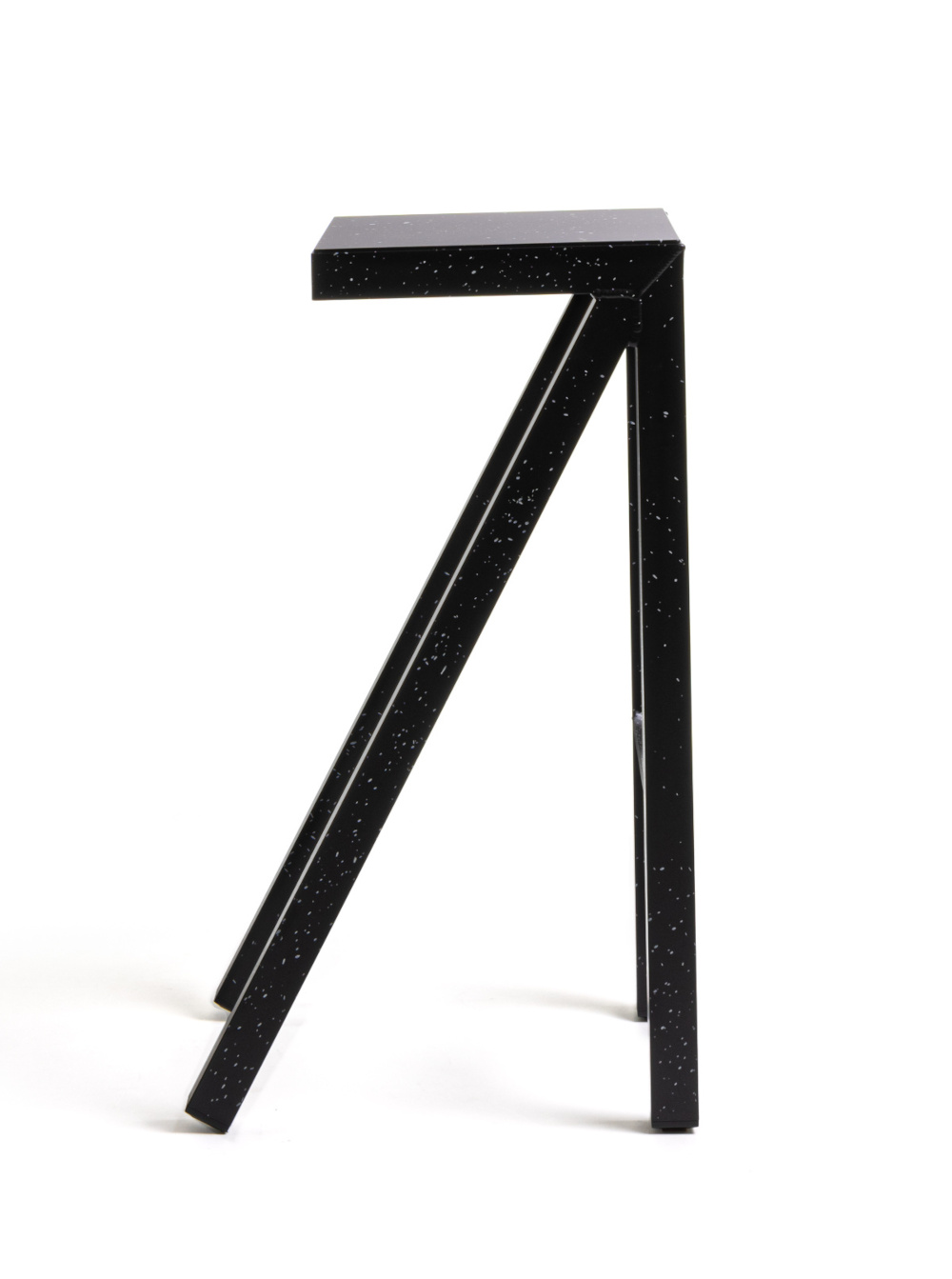 Magis Bureaurama Barhocker 74 cm, schwarz, ergonomischer italienischer Barhocker, modernes Design