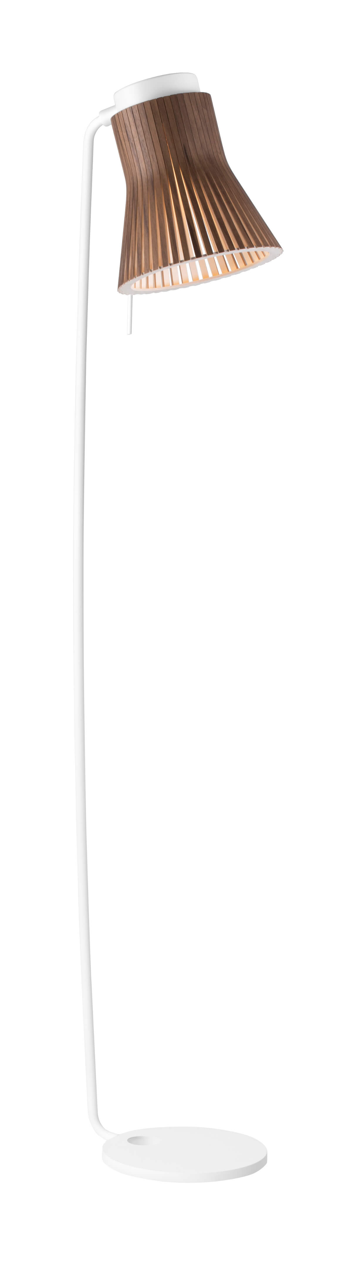 Petite 4610 Stehleuchte, walnuss