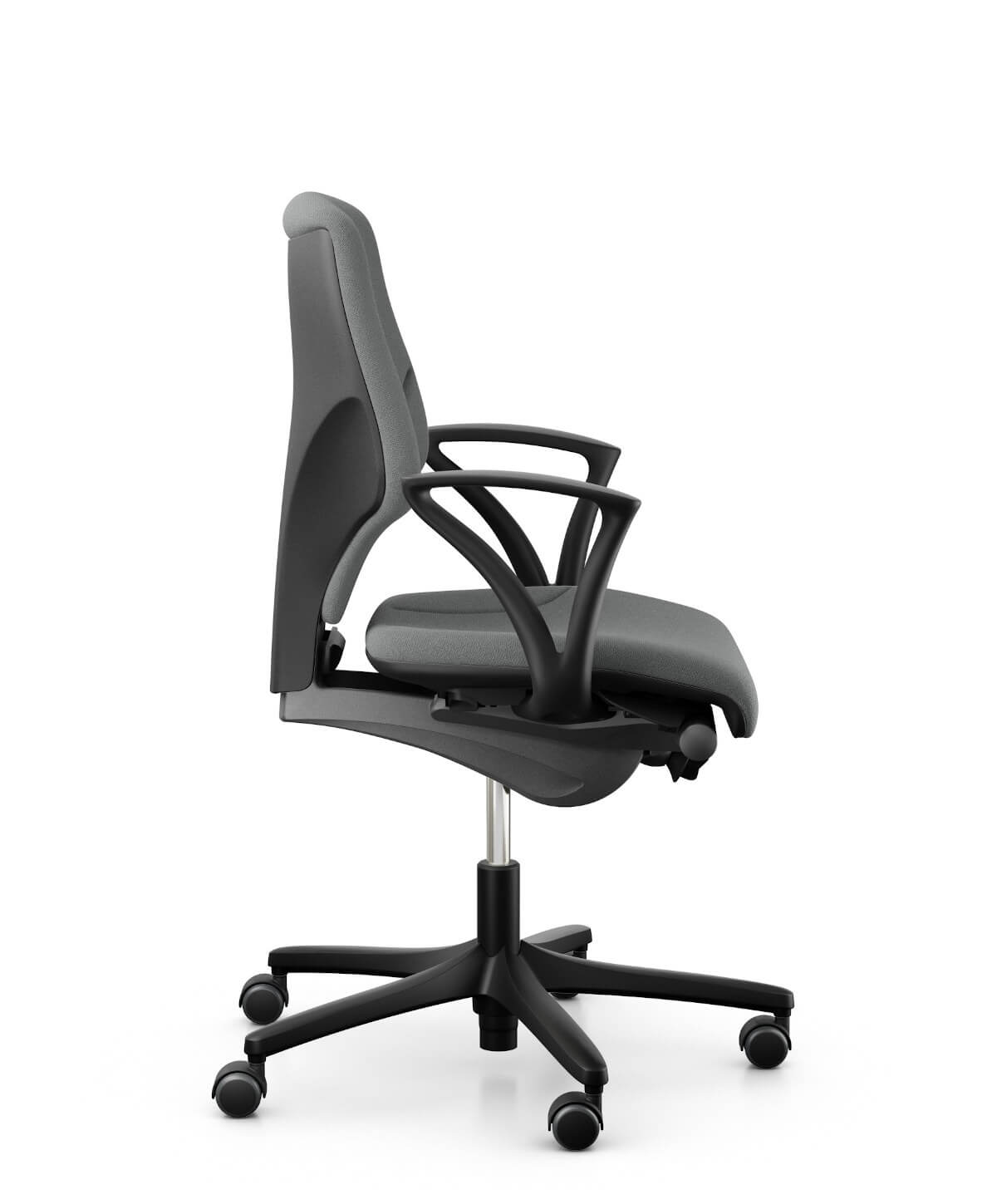 Giroflex 64-3078 Arbeitsstuhl höhenverstellbar, drehbar und komfortabel, ideal für lange Sitzzeiten im Büro