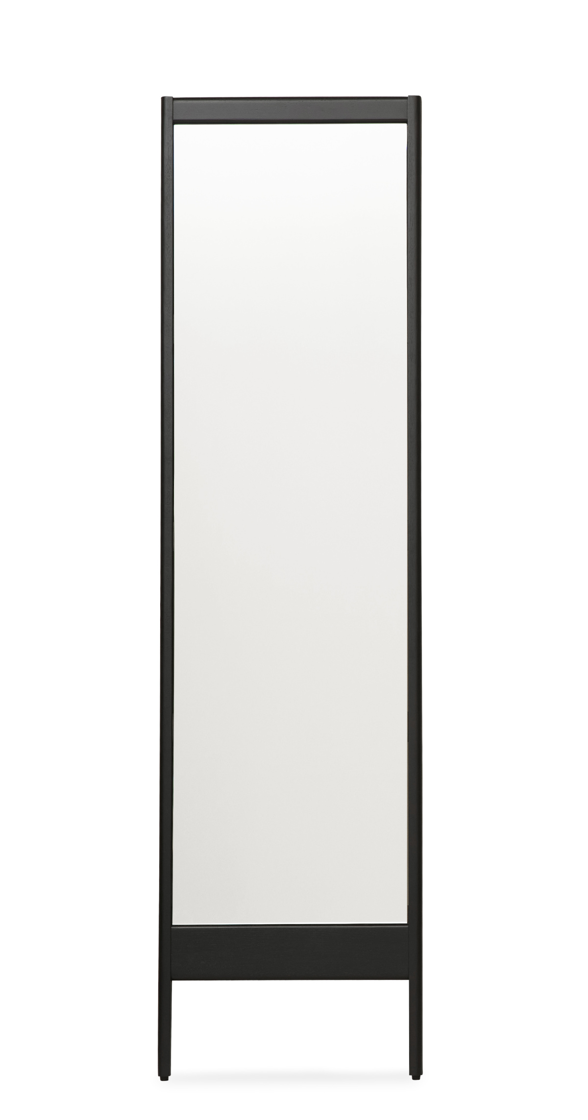 A Line Wandspiegel, eiche schwarz gebeizt