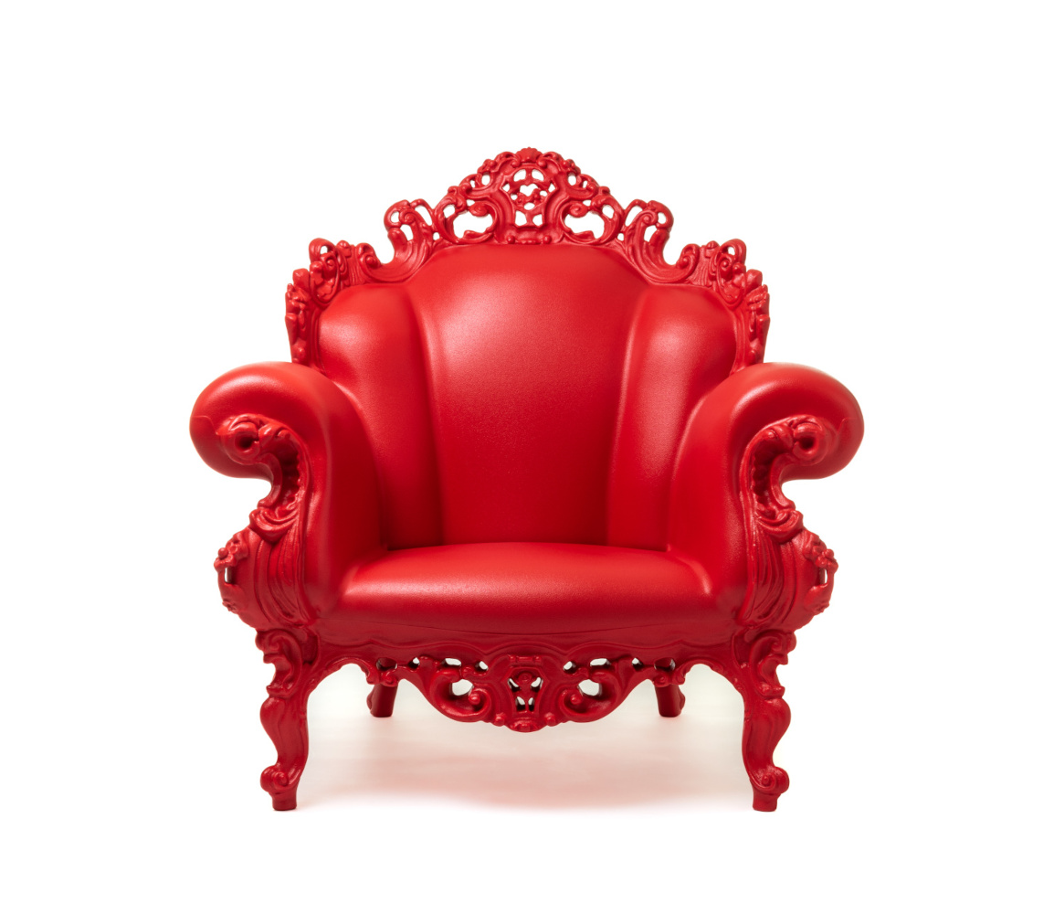 Magis Proust Sessel rot – italienischer Design-Sessel Magis Proust Sessel rot, italienisches Design, komfortabel, kunstvoll, markantes Farbdesign, langlebig