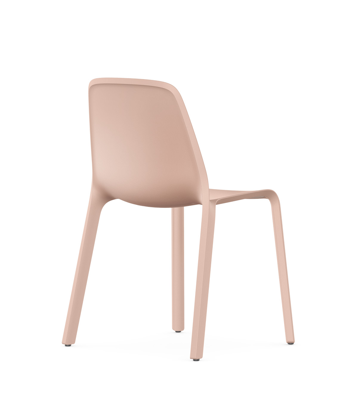 MONOis1 MO100 Besucherstuhl von Interstuhl in Teint, komfortabel, langlebig, stapelbar, für Büro und Besucherbereiche