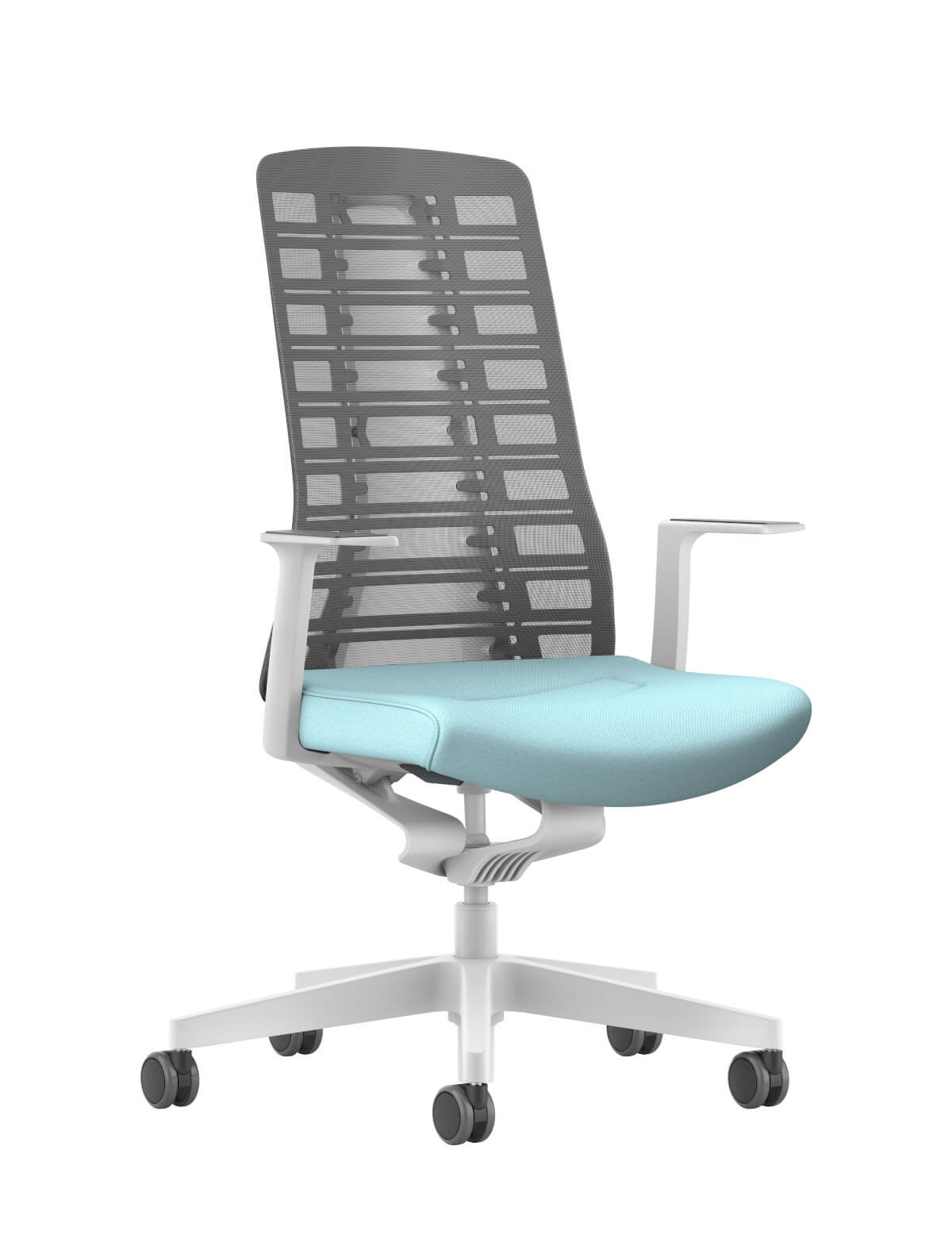 Ergonomischer Interstuhl PUREis3 PU213 Bürostuhl mit 3D-Bewegung, flexibler Rückenlehne und komfortabler Sitzfläche