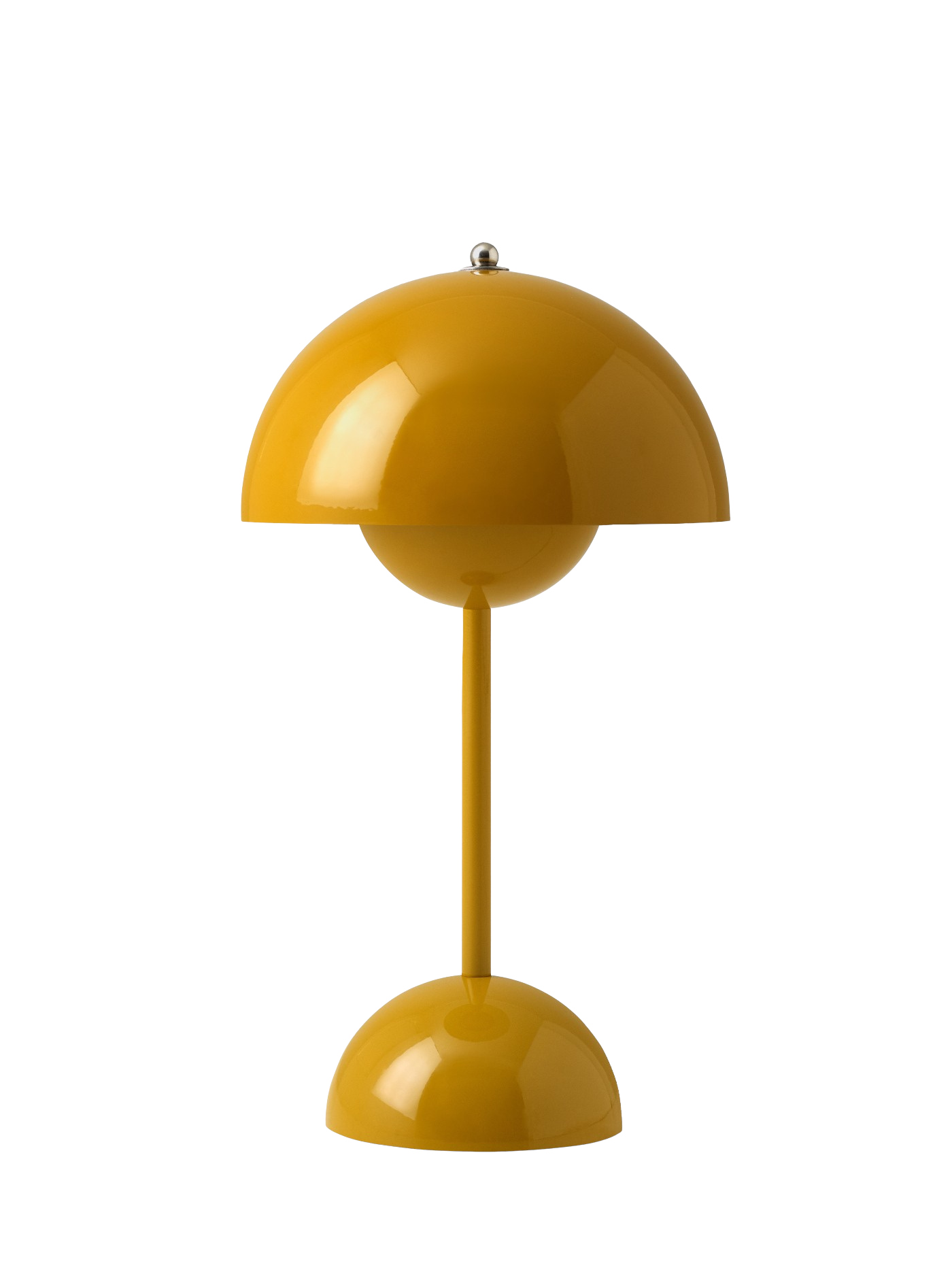 Flowerpot VP9 LED Akku Tischleuchte, mustard Flowerpot VP9 LED Akku Tischleuchte, mustard