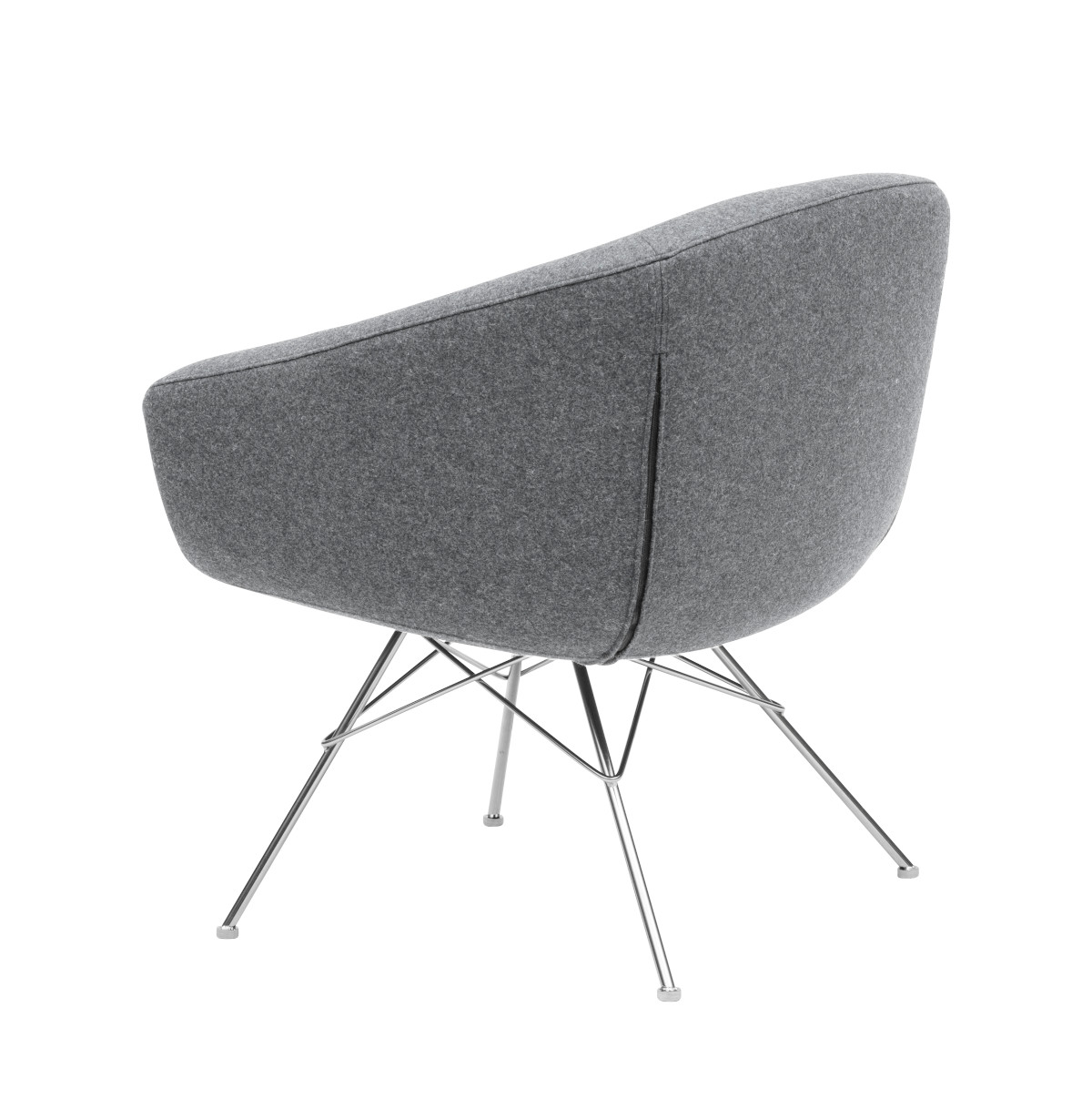 Aiko Stuhl von Softline, moderner Konferenzstuhl und Esszimmerstuhl mit zeitlosem Design und hohem Sitzkomfort