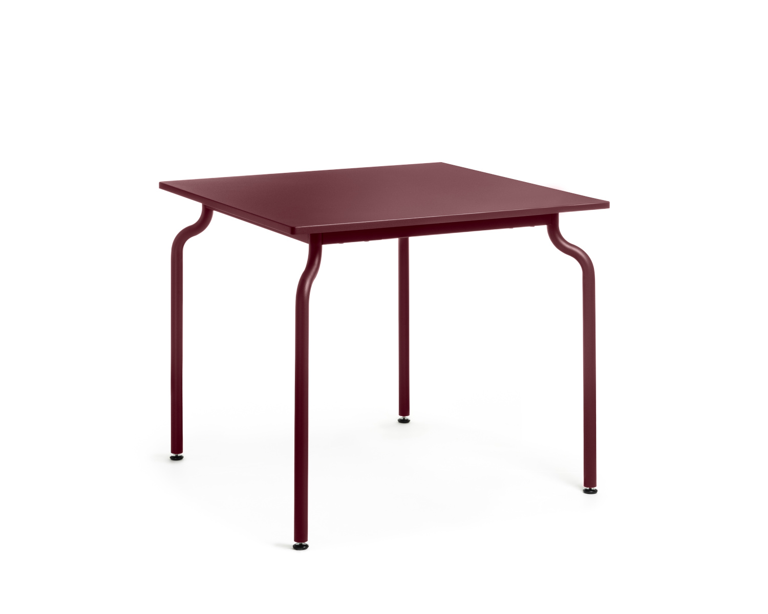 Magis South Esstisch 90x90 cm – bordeaux, moderner Design-Tisch Magis South Esstisch 90x90 cm, bordeaux, moderner Design-Tisch, robust, italienisches Design