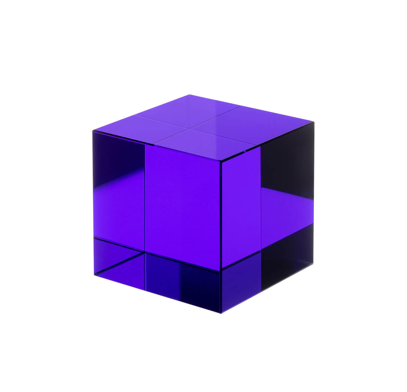 Türkiser Ersatzglaswürfel für Tecnolumen Cubelight Tischleuchten aus hochwertigem Echtglas in Originalausführung