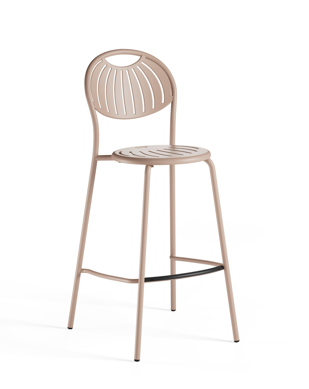 Coupole Barhocker, rosa magnolie Coupole Barhocker, rosa magnolie