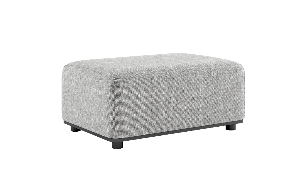 Cobana Pouf, kirra grey