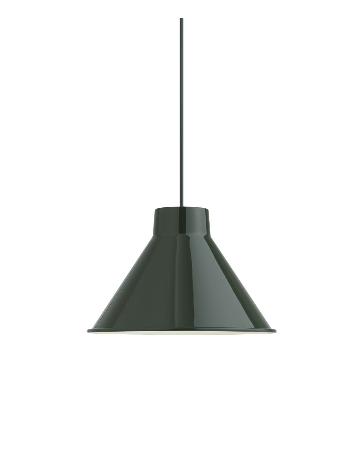 Top LED Pendelleuchte, Ø 28 cm, dunkelgrün Top LED Pendelleuchte, Ø 28 cm, dunkelgrün