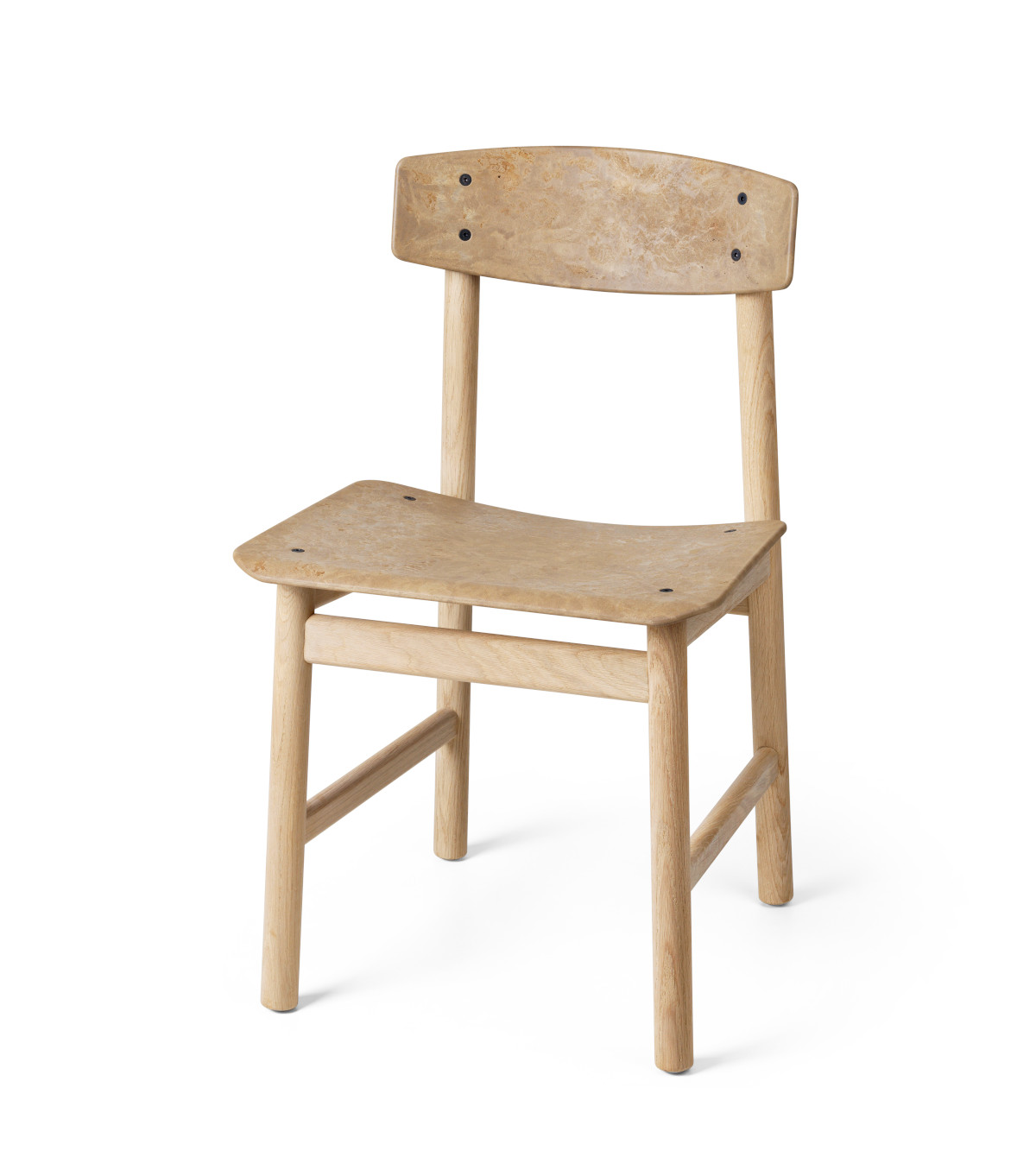 Conscious Chair 3162, eiche gebeizt / coffee waste light