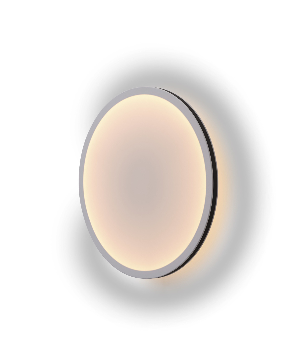Calm LED Wandleuchte, Ø 68 cm, schwarz Calm LED Wandleuchte, Ø 68 cm, schwarz