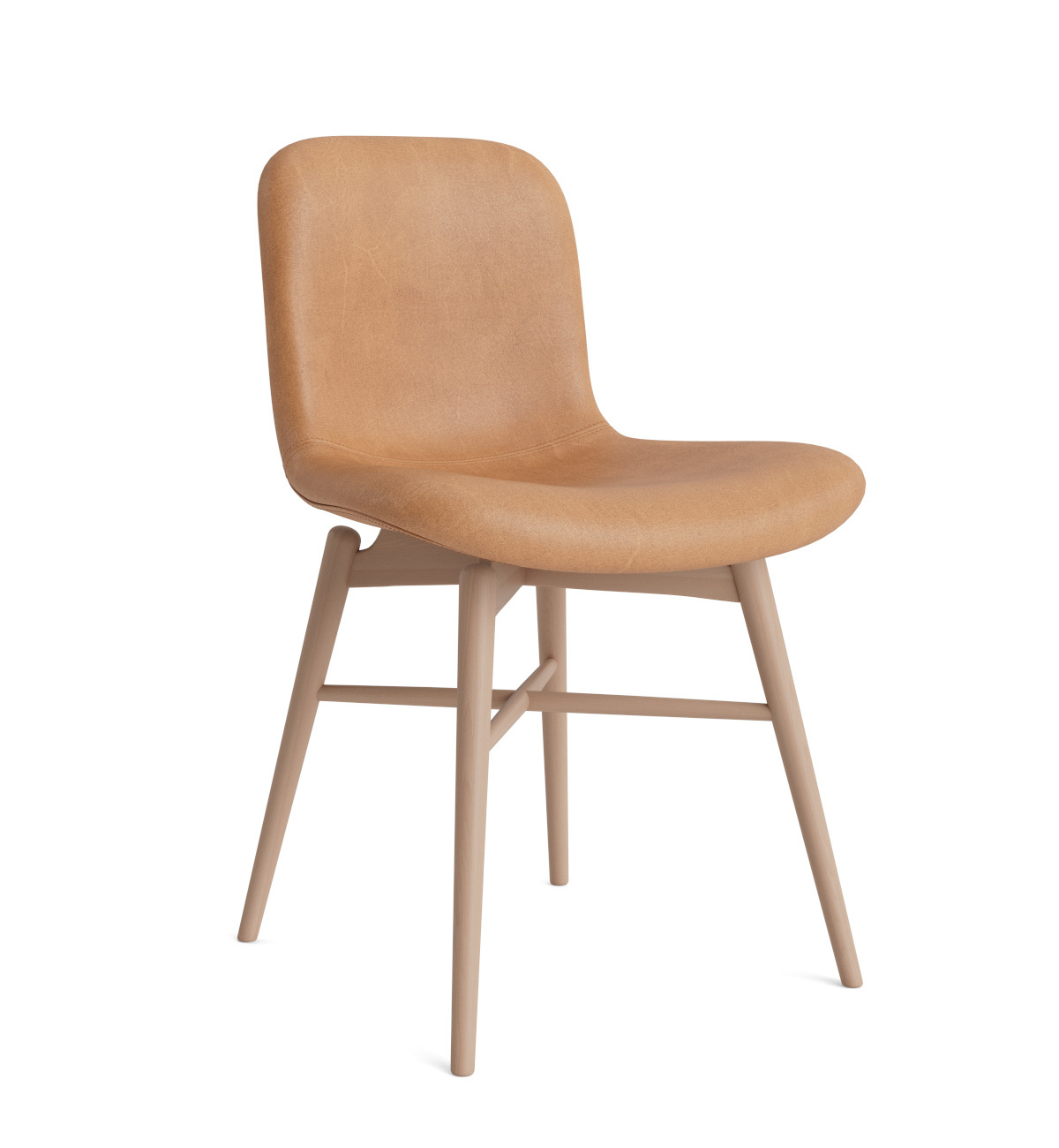 Langue Chair Wood, eiche natur / dunes camel 21004