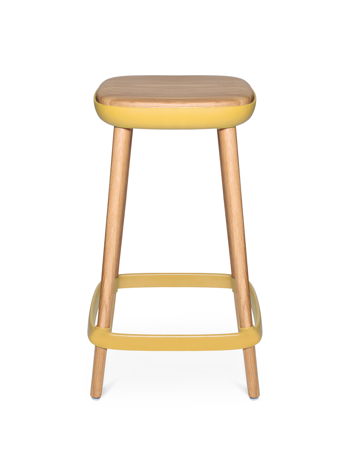 Hochwertiger Barhocker W-2020 Stool M, stilvoller Sitzhocker mit modernem Design für Wohn- und Arbeitsbereiche