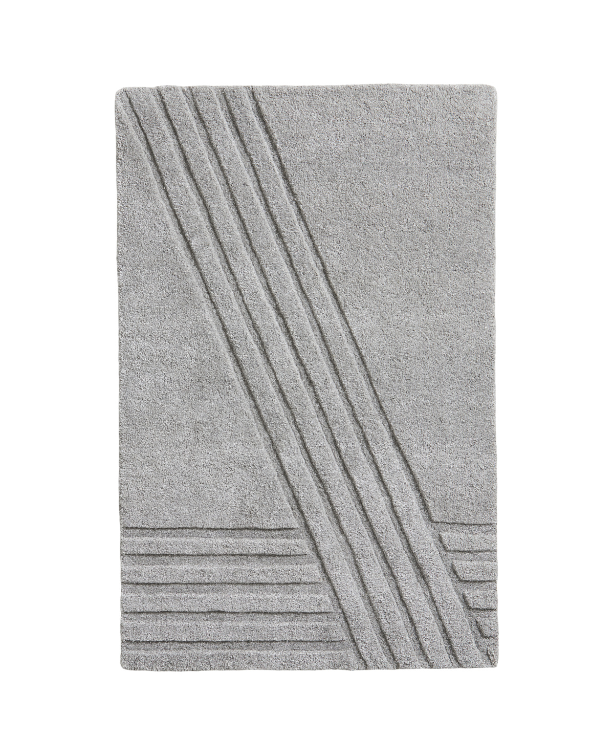 Kyoto Teppich,  200 x 300 cm, grey