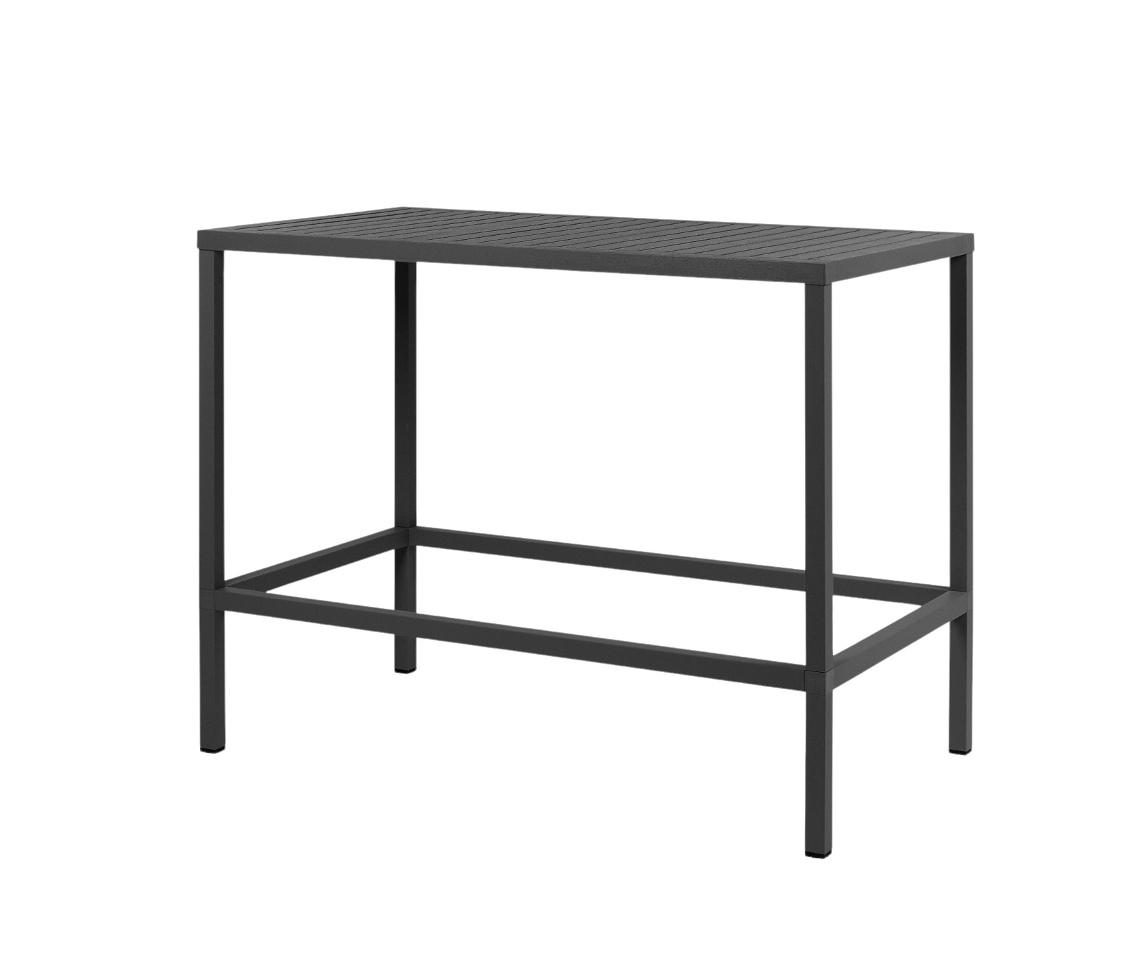 Nardi Cube Stehtisch 140 anthrazit – wetterfester Outdoor-Tisch Nardi Cube Stehtisch 140, anthrazit, Outdoor-Tisch aus Polypropylen, wetterfest, leicht, modernes italienisches Design