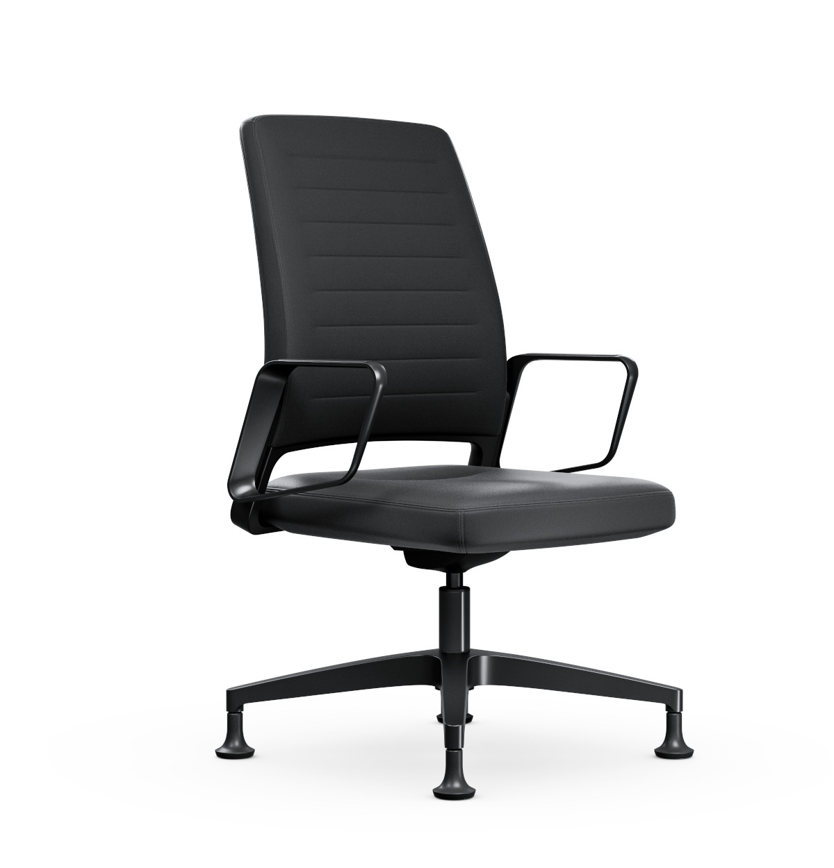 Ergonomischer Konferenzstuhl Interstuhl VINTAGEis5 14V0 mit Komfortpolsterung, Drehfunktion und elegantem Design