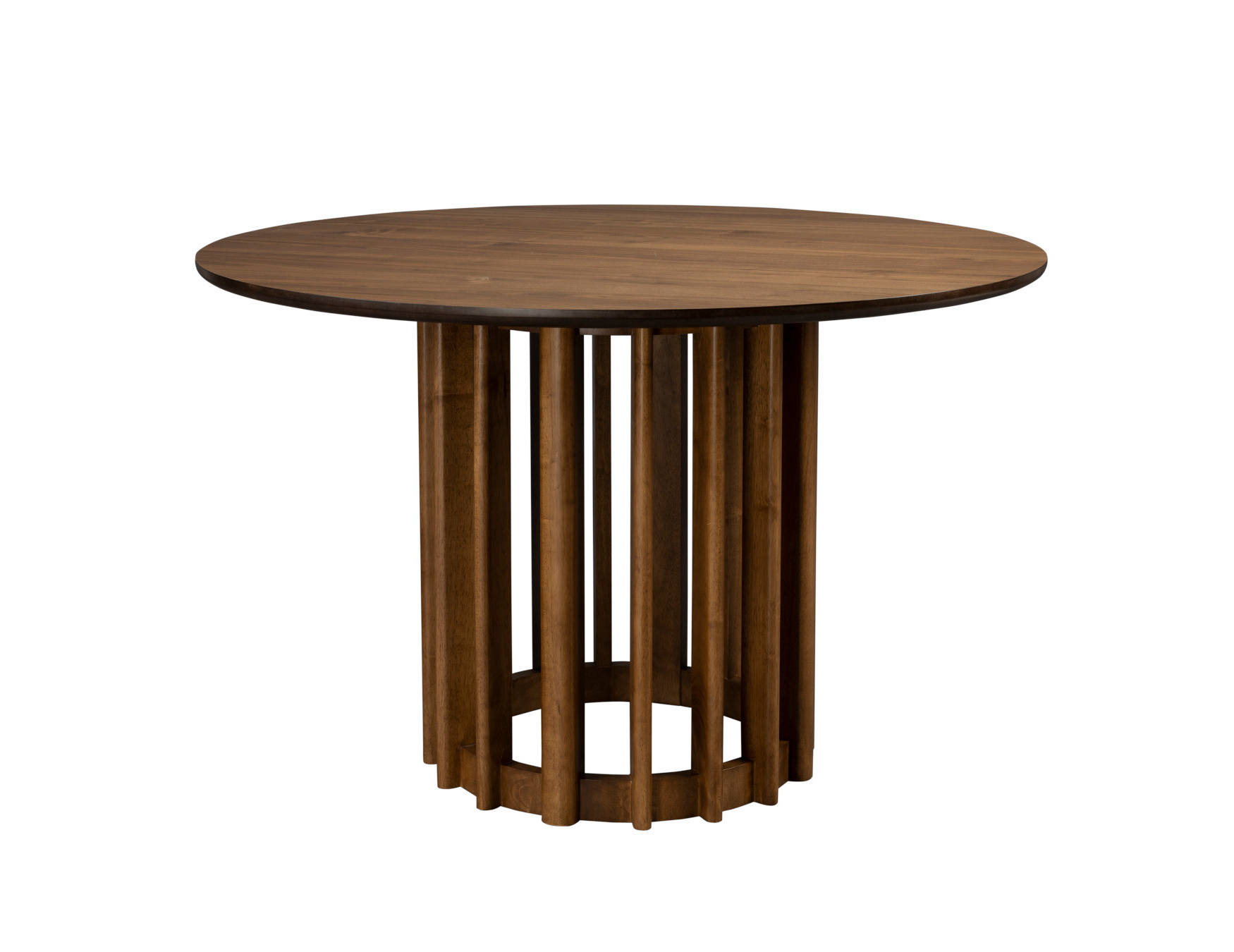 Barlet Tisch, Ø 120 cm, walnuss