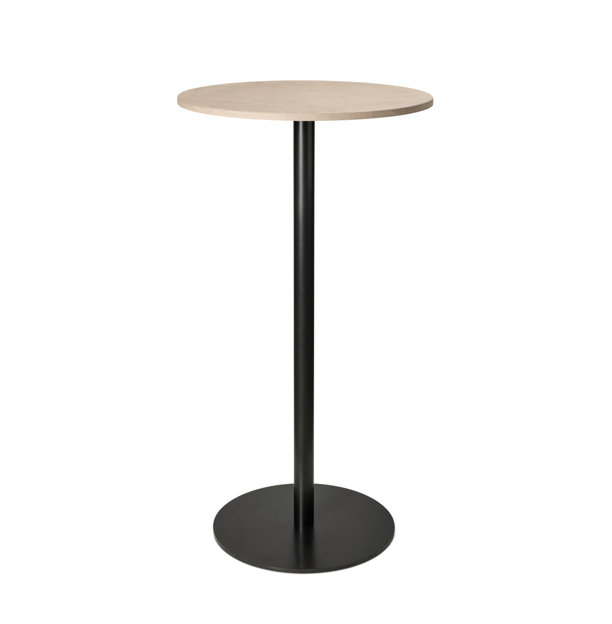 Mater Stehtisch, höhe 96 cm, Ø 60 cm, coffee waste light
