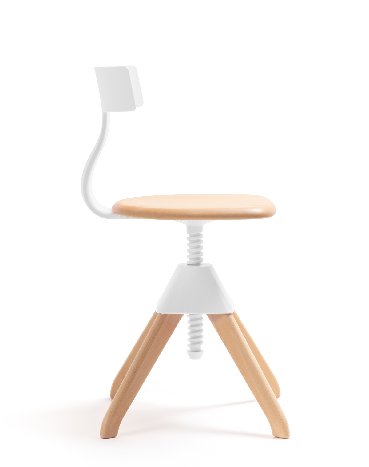 Magis Tuffy The Wild Bunch Stuhl weiß, moderner Designstuhl, leicht, robust, italienisches Design