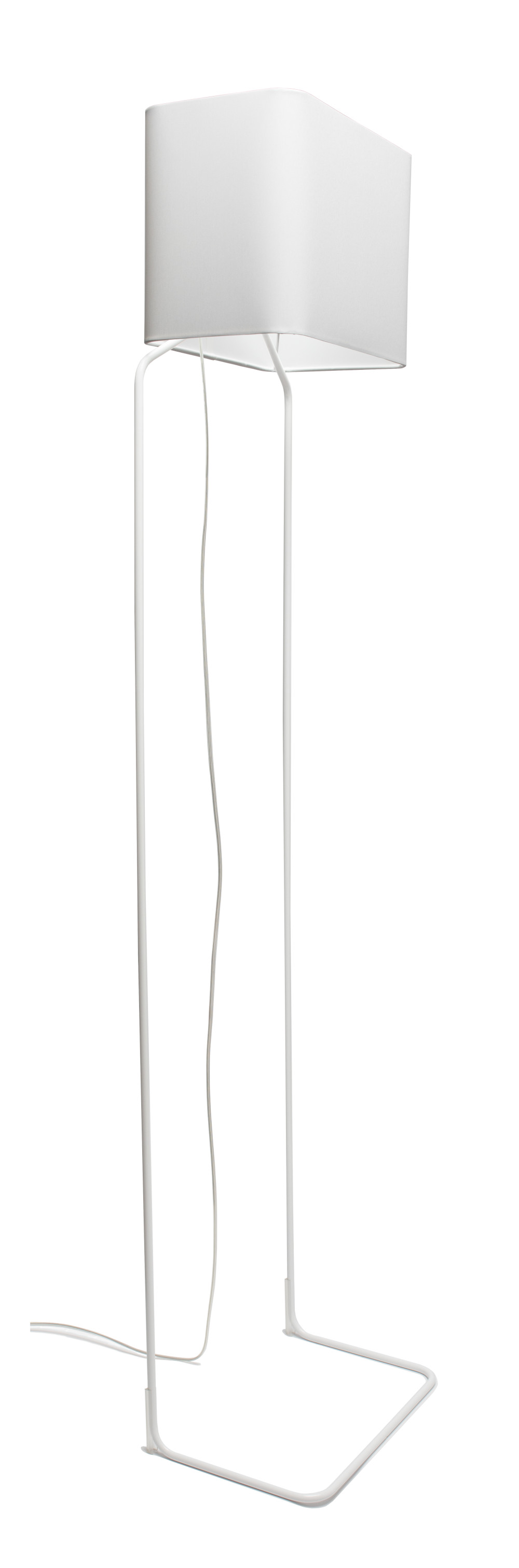 ThinLissie Stehleuchte von FRAUMAIER in Weiß, elegantes minimalistisches Design, dimmbar, ideal für modernes Wohnen