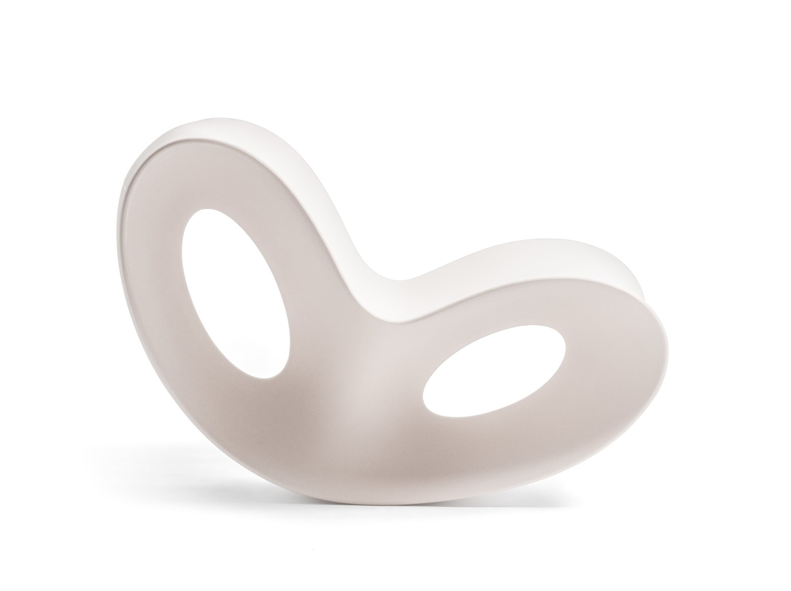 Magis Voido Schaukelstuhl weiß – ergonomischer Design-Stuhl Magis Voido Schaukelstuhl weiß, modernes Design, ergonomisch, komfortabel, leichter italienischer Schaukelstuhl