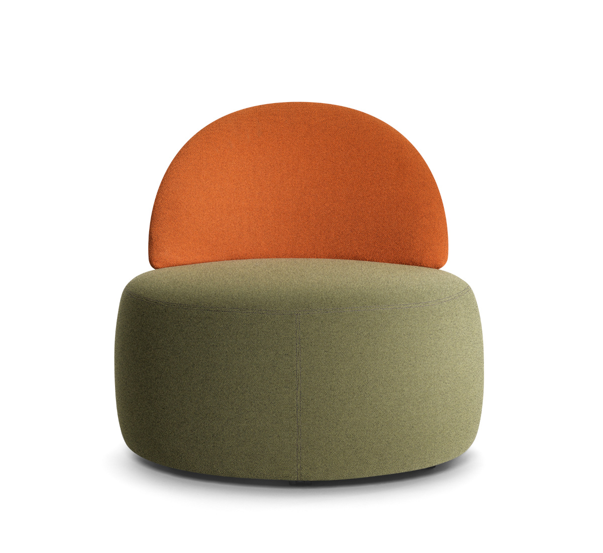 Incycle Pouf mit Rückenlehne
