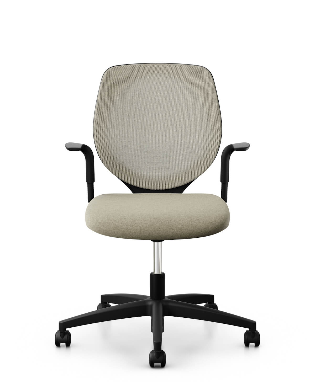 Giroflex 353-3018 Konferenzstuhl mit Netzrücken, moderner Meetingstuhl, luftdurchlässig und komfortabel für Besprechungsräume