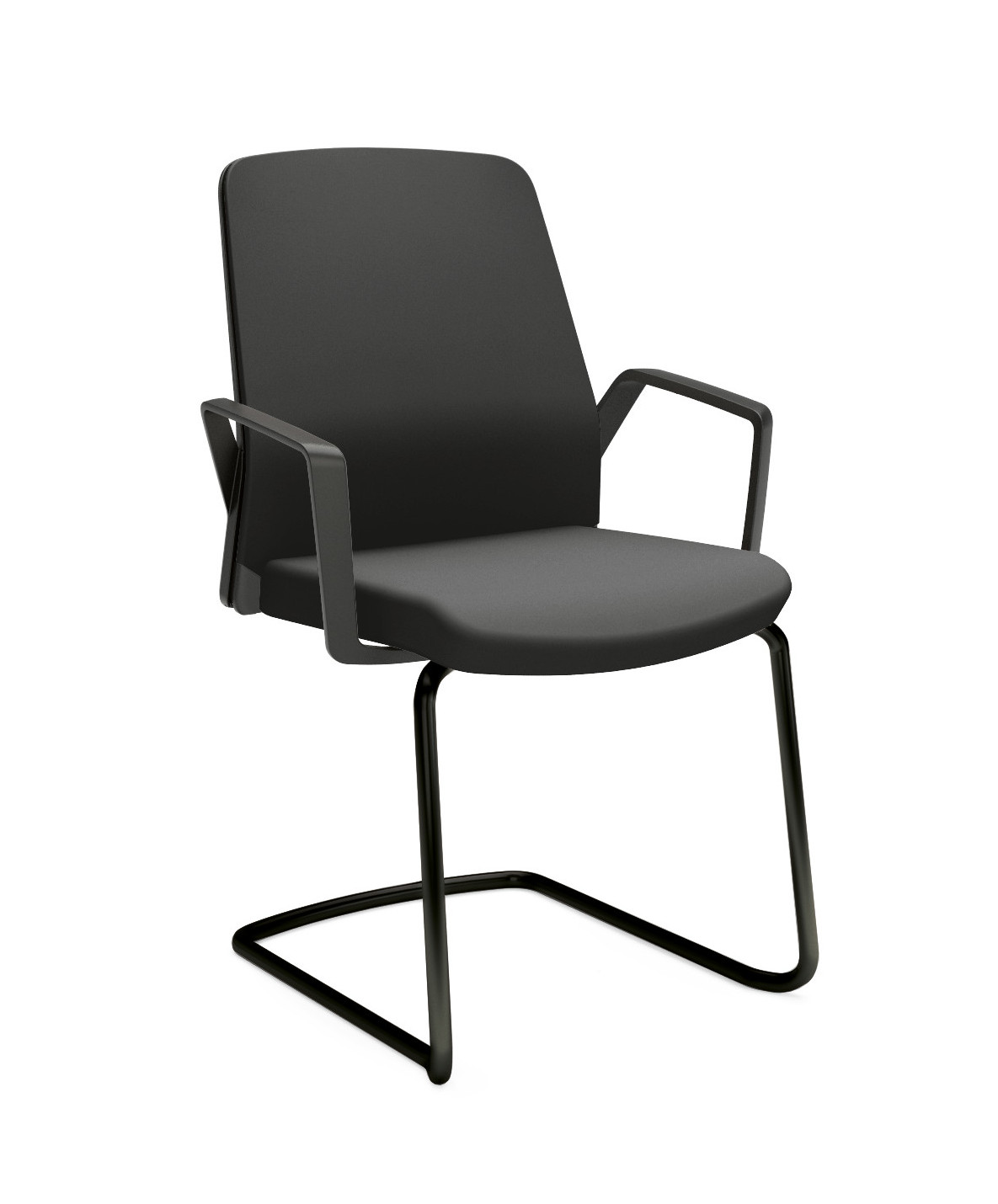 Interstuhl BUDDYis3 550B Besucherstuhl für Büro, Konferenzraum oder Wartebereich, stapelbar und robust verarbeitet