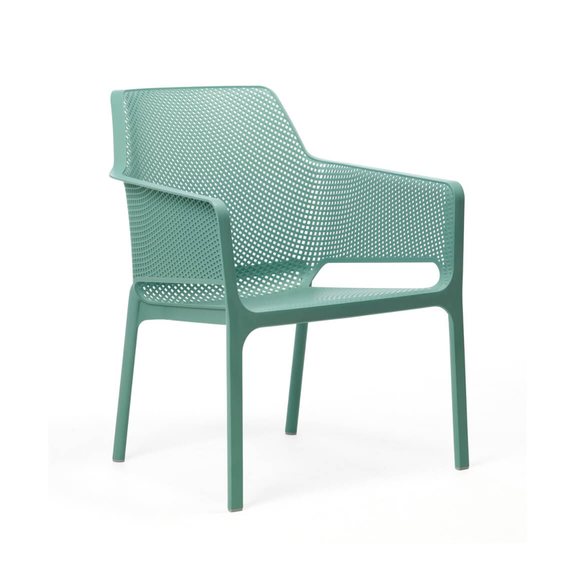 Nardi Net Relax Armlehnstuhl salice – italienischer Outdoor-Stuhl Nardi Net Relax Armlehnstuhl salice, wetterfest, leicht, stapelbar, modernes italienisches Outdoor-Design