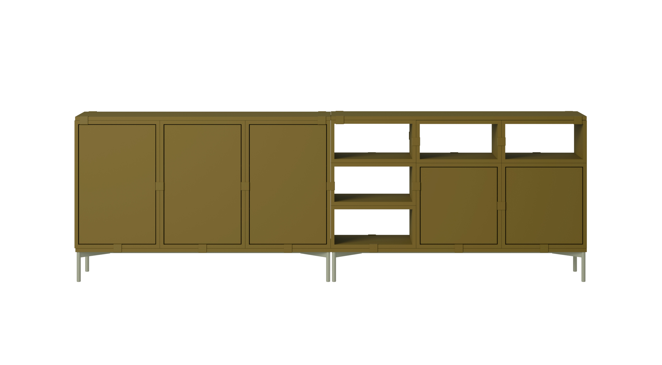 Stacked Storage Sideboard - Configuration 2