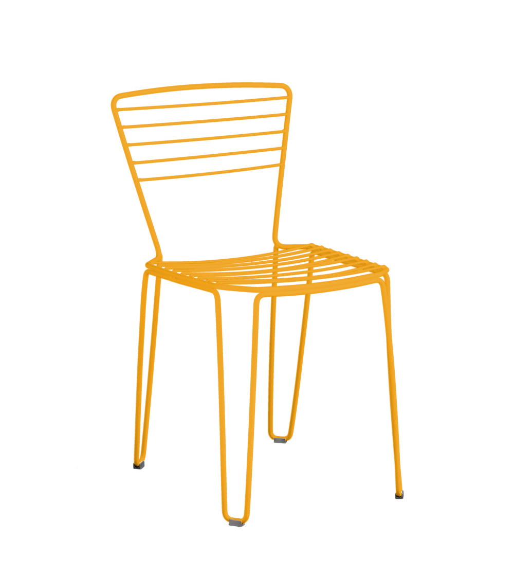 Menorca Gartenstuhl, melonengelb