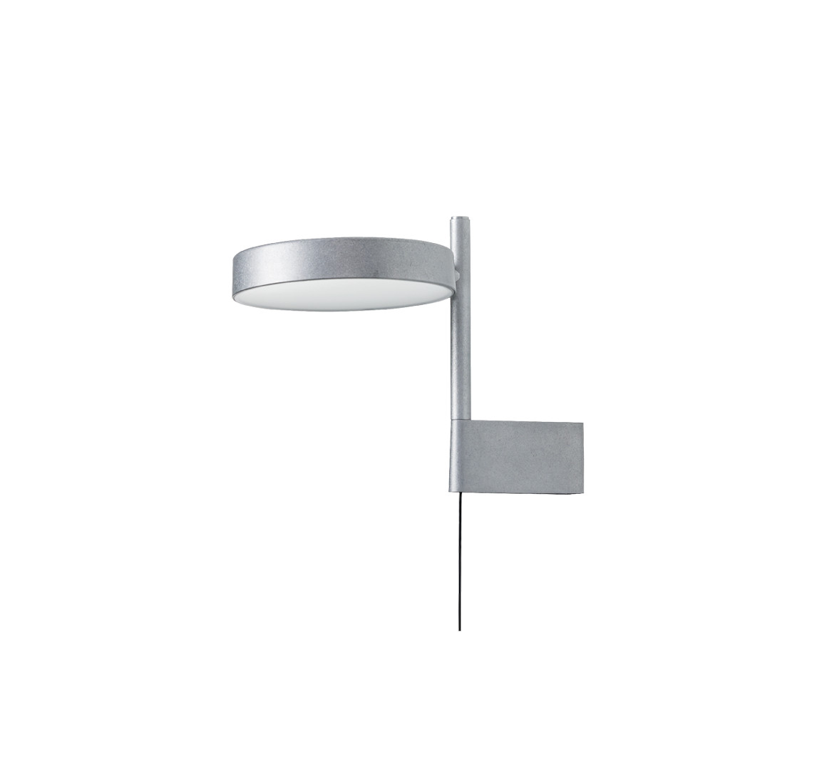 w242 Pastille alu br1 Wandleuchte, raw tumbled
