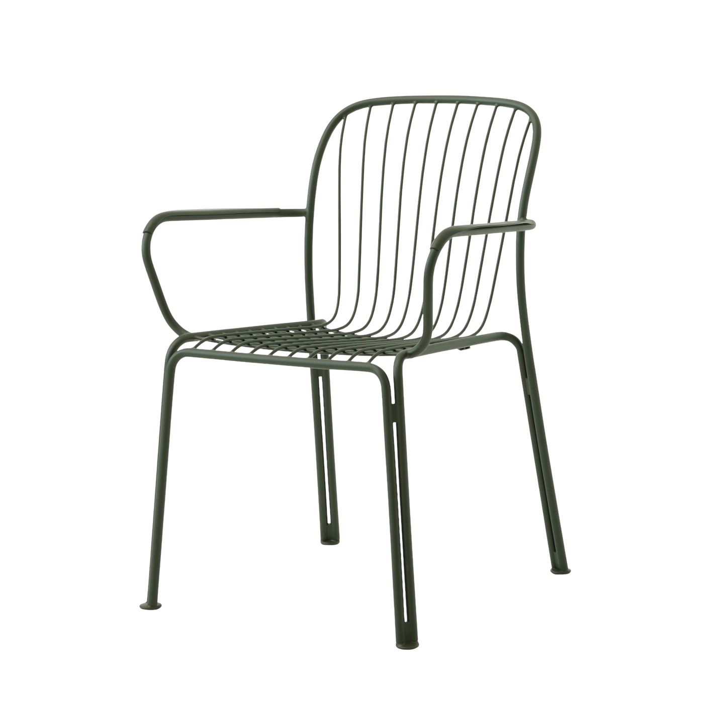 Thorvald SC95 Armlehnstuhl, bronze green