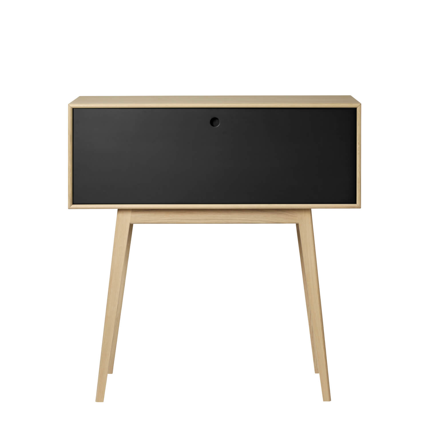 FDB Møbler A84 Butler Kommode – Eiche/Schwarz, modern FDB Møbler A84 Butler Kommode, Eiche natur/Schwarz, nordisches Design, modern, langlebig, funktional